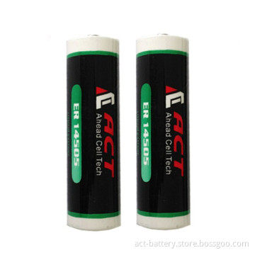 AA Size Lithium lisocl2 Battery ER14505 3.6V 2700mah